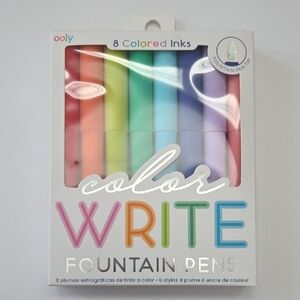 Ooly Color Write Fountain Pens Set